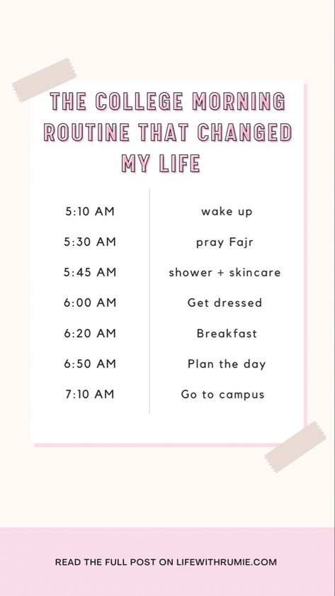 College morning routine, college to do list After College Study Routine, College Student Morning Routine, High School Morning Routine Student, Morning Routine College Students, College Routine Schedule, College To Do List, College Student Routine, Morning Routine College, Student Routine