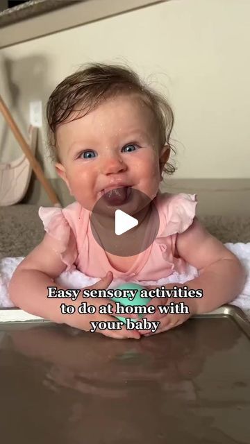 Natalia Berestovskaia on Instagram: "Have fun 🤩Water play is our favorite activity #babyactivities #sensoryactivities #babysensoryactivities #babysensoryplay #babytok #easybabyactivities" Things To Do With A 10 Month Old, Baby Activities 6-12 Months, 9 Month Old Baby Activities, Mommy Hacks, Infant Sensory Activities, 9 Month Old Baby, Baby Sensory Play, Favorite Activity, Baby Activities