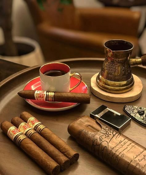 Manly Aesthetic, Chocolate Cigars, Cuban Coffee, Mens Luxury Lifestyle, Coffee Cup Art, Vintage Gentleman, Gentleman Aesthetic, Cuban Cigars, Good Cigars