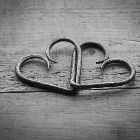 Heart In Nature, Blacksmith Projects, I Love Heart, All Heart, Beating Heart, Follow Your Heart, Happy Heart, With All My Heart, Two Hearts