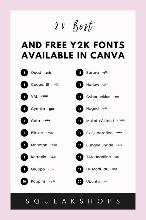 SHRIFTS. Y2k Fonts Canva, Y2k Font, Y2k Fonts, Best Canva Fonts, Grunge Font, Fonts Vintage, Fonts Cursive, Canva Fonts, Alphabet Fonts