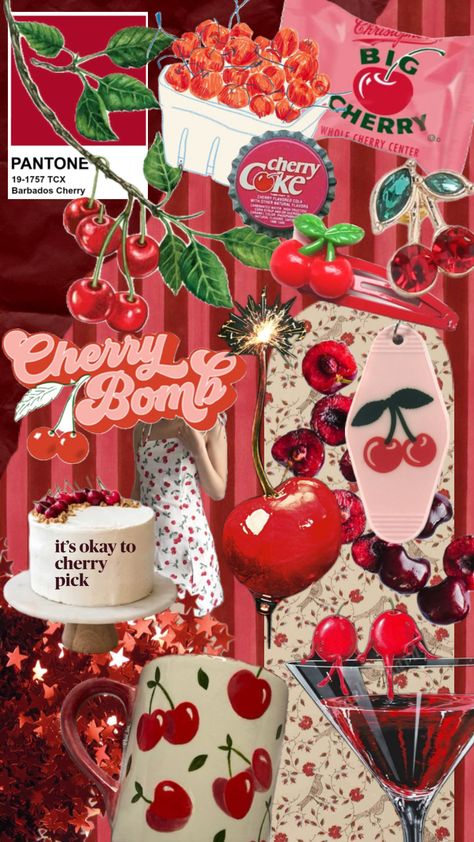 #cherry Cherry Pics, 50s Wallpaper, Birds In The Sky, Tumblr Backgrounds, Ipad Background, Cherry Bomb, Flower Phone Wallpaper, Pretty Wallpaper Iphone, Iphone Background Wallpaper