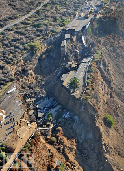 A landslide or landslip is a geological phenomenon which includes a wide range of ground movements, such as rock falls, deep failure of slopes and shallow debris flows, which can occur in offshore, coastal and onshore environments. Although the action of gravity is the primary driving force for a landslide to occur, there are other contributing factors affecting the original slope stability. Redondo Beach Pier, Geology Humor, San Pedro California, Classic Pictures, Sunken City, Coastal California, California Coastal, South Bay, Natural Phenomena