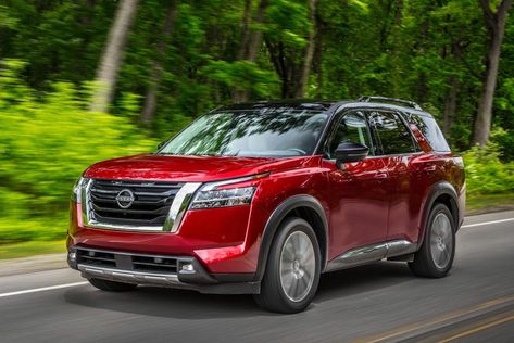 4 Best Midsize SUVs for Towing in 2022 - CARFAX Pathfinder Car, Nissan Suvs, Best Midsize Suv, Cheap Suv, Monster Garage, Fuel Efficient Cars, Ford Suv, New Suv, Autonomous Vehicle