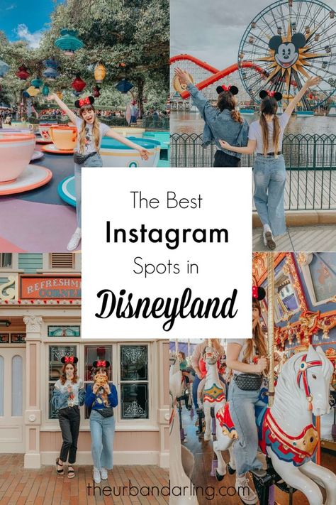 The Best Instagram Spots in Disneyland and California Adventures Disneyland Instagram, Disneyland Vacation Planning, Disneyland Secrets, Disneyland Photos, Disney Photo Ideas, Disneyland Tips, Disneyland Pictures, Disneyland Vacation, Disneyland California