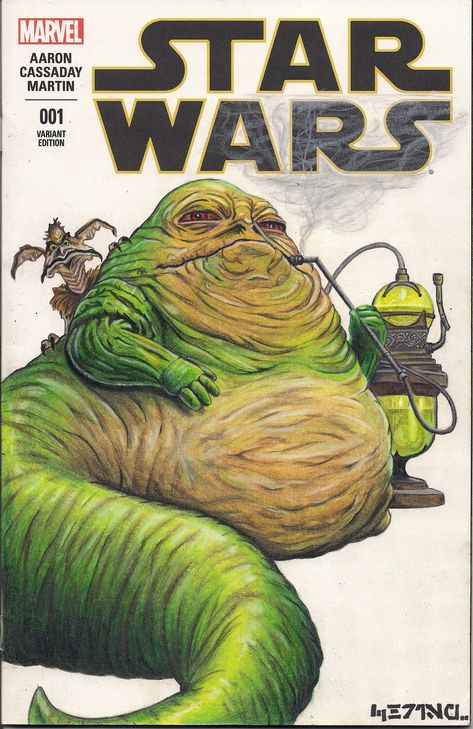 Star Wars Jabba the Hut comic book cover by Chrisp (#11) Star Wars Jabba The Hut, Jabba The Hut, Star Wars Comic Books, Jabba's Palace, Cthulhu Art, Star Wars Species, Flash Ideas, Inktober 2023, Star Wars Prints