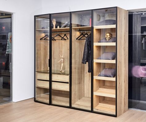 Wardrobe Inside Design, Ideas De Closets, Sliding Wardrobe Doors, Closet Remodel, Wardrobe Design Bedroom, Steel Cabinet, Sliding Wardrobe, Storage Closet Organization, Inside Design