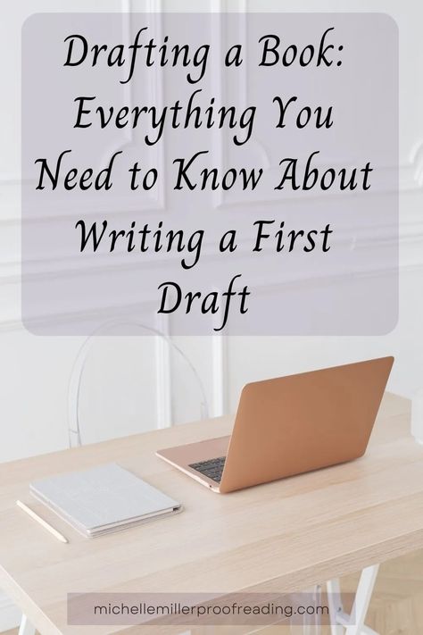 Drafting a Book: Guide to Writing the First Draft of Your Novel Book Guide, Write Every Day, Writing Motivation, Word Choice, First Draft, Proposal Writing, Writing Space, Writers Write, Book Writing Tips