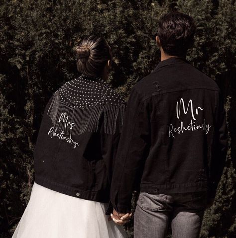 Couples Jackets, Wedding Jackets, Custom Jean Jacket, Honeymoon Gift, Couple Jacket, Wedding Honeymoon, Honeymoon Gifts, Custom Jeans, Heat Press Vinyl