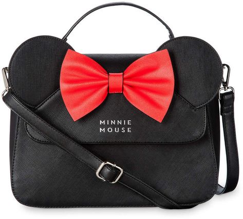 Minnie Mouse Bow Crossbody Bag by Loungefly Minnie Mouse Purse, Loungefly Purse, Disney Clothing, Disney Minnie Mouse Ears, Bow Purse, Mad Hatters, Mini Mochila, Minnie Mouse Bow, Loungefly Bag