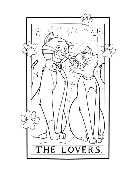 Cat Kingston, Kingston Tattoo, Detailed Coloring Pages, Tattoo Stencil Outline, Easy Coloring Pages, Cartoon Coloring Pages, Disney Coloring Pages, Cool Coloring Pages, The Lovers