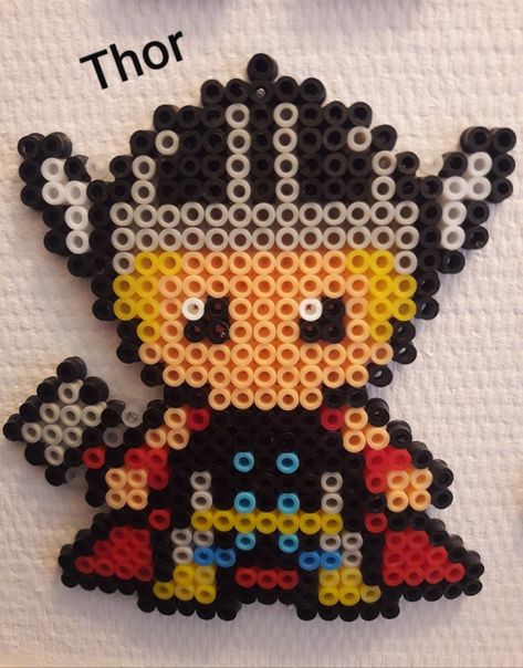 Super Hero Perler Bead Patterns, Pixel Beads, Pearl Beads Pattern, 3d Perler Bead, Perler Art, Diy Bead Embroidery, Hama Beads Design, Perler Bead Templates, Perler Crafts