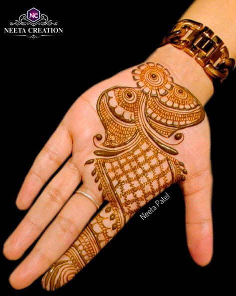 Arabic Bridal Mehndi Designs, Round Mehndi Design, Arabic Mehendi, Short Mehndi Design, Simple Arabic Mehndi Designs, Mehndi Designs Bridal Hands, Beginner Henna Designs, Mehndi Designs For Kids, Mehndi Design Pictures