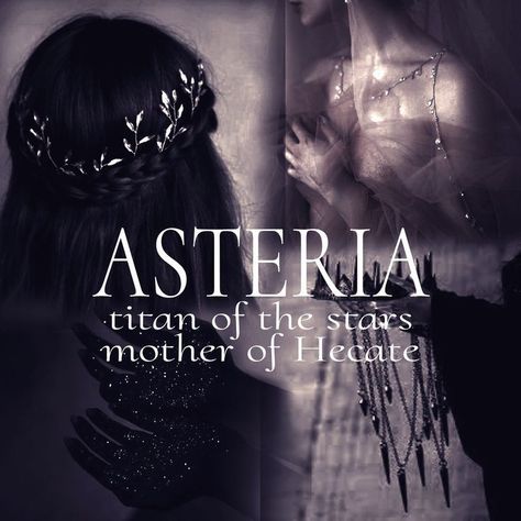 Asteria Goddess Art, Asteria Goddess Aesthetic, Marvel Storyboard, Daughter Of Hecate Aesthetic, Goddess Asteria, Asteria Goddess, Hecate Aesthetic, Deity Worship, Greek Mythology Stories