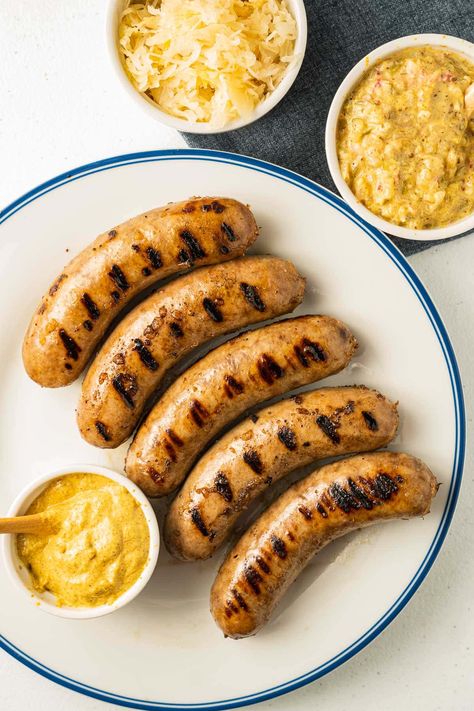 Mustard Relish and Grilled Brats ⋆ Deb's Daily Dish Mustard Relish, Grilled Brats, Blackberry Compote, Homemade Mustard, Large Fries, Creamy Coleslaw, Prepared Horseradish, Mustard Sauce, Pickle Relish