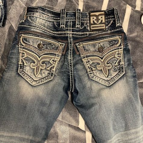 Rock Revival Jeans Rock Revival Jeans Outfit, Rock Revival Outfit, Rock Rival Jeans, Low Rise Jeans Y2k, Rock Revival Jeans Mens, Rock And Roll Jeans, Roll Jeans, Boondocks Drawings, Alternative Y2k