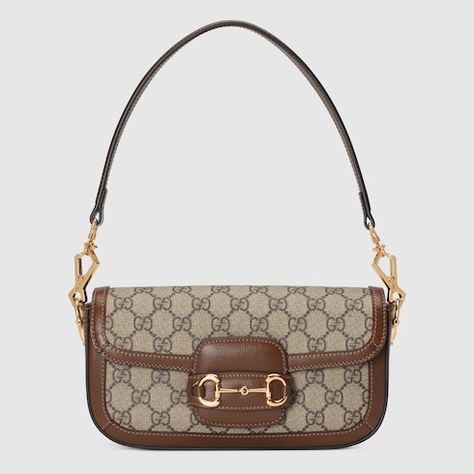 Gucci - Gucci Horsebit 1955 shoulder bag Genetic Code, Gucci Horsebit, Digital Closet, Gucci Gucci, Double Ring, Louis Vuitton Shoulder Bag, Small Wallet, Small Shoulder Bag, Chain Bags