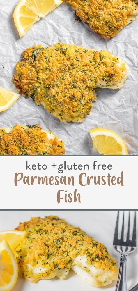 Keto Pescetarian Recipes, Keto Baked Fish Recipes, Low Carb Haddock Recipes, Gluten Free Dairy Free Tilapia Recipes, Healthy Dinner Recipes With Fish, Keto Parmesan Crusted Tilapia, Tilapia Recipes Keto, Crispy White Fish, Parmesan Crusted White Fish