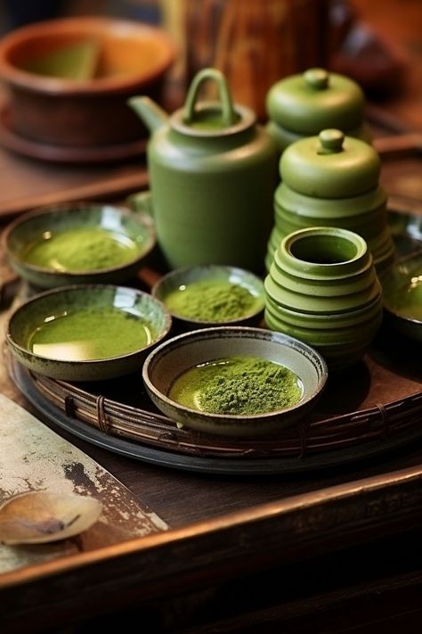 Modern Matcha Experience - Ceramic Bowl Elegance - Traditional Tea with a Twist - Visual Feast for Tea Lovers - Pinterest Pin Traditional Matcha Tea, Matcha Machine, Matcha Tea Aesthetic, Matcha Traditional, Matcha Ceramic, Macha Tea, Matcha Tea Ceremony, Tea Japan, Matcha Japan