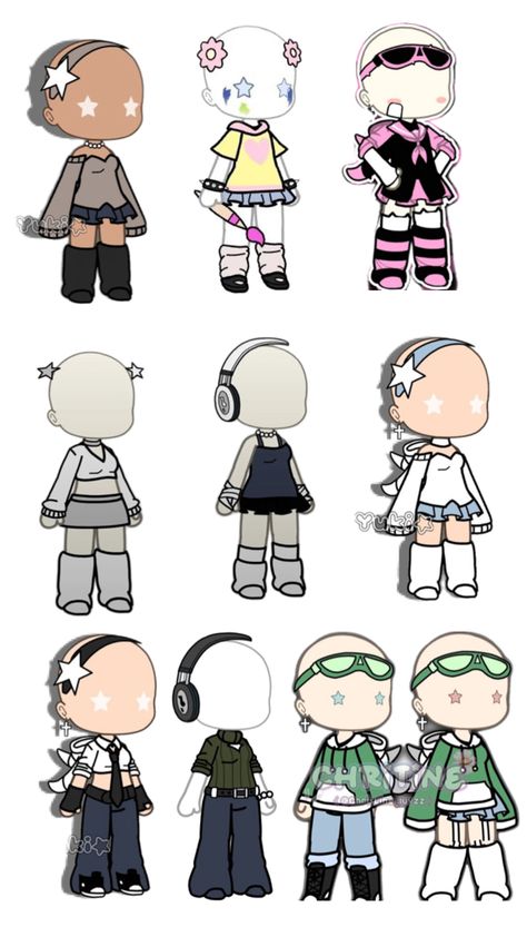 Gacha Life Tomboy Outfits, Gacha Life Outfit Ideas Girl, Gacha Outfits Girl, Gacha Life Outfits Girl, Cute Gacha Life Outfits, Gacha Club Outfit Ideas Girl, Gacha Life Hairstyles, Gacha Online Outfits, Gachalife Outfits