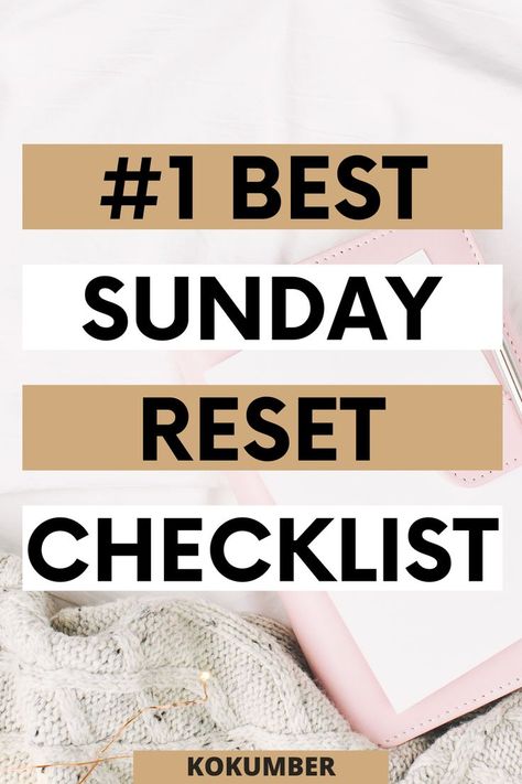 Sunday Reset Checklist Sunday Reset Journal, Reset Journal Prompts, Journal Prompts Weekly, Reset Routine Checklist, Weekly Reset Routine, Reset Journal, Reset Checklist, Sunday Reset Routine, Routine Weekly