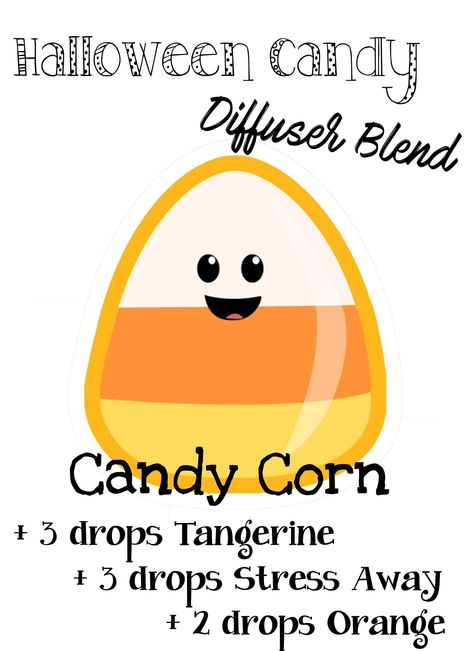 Candy Corn Diffuser Blend, Halloween Diffuser, Young Living Essential Oil Diffuser, Fall Essential Oil Blends, Essential Oils Young Living, Young Living Diffuser, Fall Essential Oils, Young Living Essential Oils Recipes, Essential Oil Diffuser Recipes