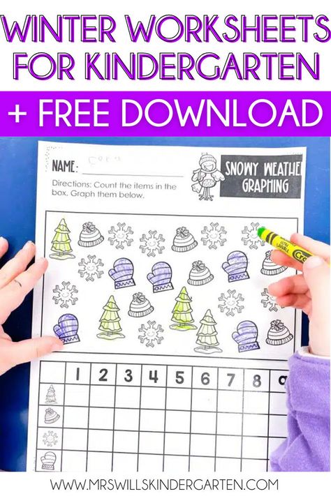 If you’re looking for some low-prep activities for your winter lesson plans, check out this post! In this post, I’m sharing some of my favorite kindergarten winter printables. These winter worksheets for kindergarten are a great way to incorporate some seasonal fun to your centers, morning work, small group instruction, and more! Click here to take a closer look at these kindergarten winter worksheets. Winter Literacy Activities Kindergarten, Winter Activities For Kindergarten Free, Winter Writing Kindergarten, January In Kindergarten, Winter Craft Kindergarten, Winter Activities Kindergarten, Winter Worksheets For Kindergarten, Winter Centers Kindergarten, Winter Kindergarten Worksheets