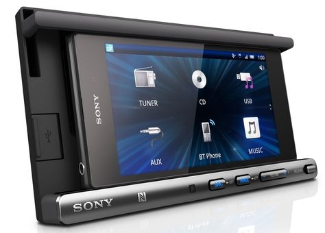 Sony's XSP-N1BT turns your smartphone into an in-car entertainment system Smartphone Gadget, Tech Toys, Main Game, Cool Tech, Cool Technology, Entertainment System, Technology Gadgets, Car Stereo, Audio System