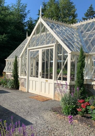 Functional And Beautiful Greenhouse In Portland | Alitex USA Green House Farm, Hartley Botanic Greenhouse, Pool Conservatory, Beautiful Greenhouse, Victorian Greenhouse, Conservatory Greenhouse, Lean To Greenhouse, Large Greenhouse, Backyard Dreams