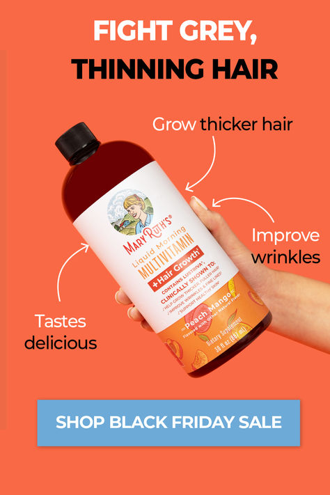 Shop at MaryRuth's for vegan, non-GMO, and gluten free vitamins. We specialize in liquid and gummy vitamins for infants, toddlers, kids & adults! Liquid Vitamins For Women, 2023 Ads, Grow Thicker Hair, Hair Growth For Men, Thick Hair Growth, Natural Hair Routine, Hair Growth Foods, Liquid Vitamins, Thicker Fuller Hair