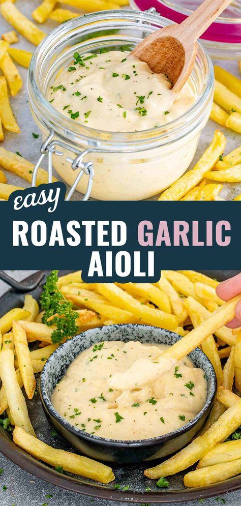 Recipes With Roasted Garlic, Toom Garlic Dip, Aoli Recipes, Roasted Garlic Recipes, Garlic Mayo Recipe, Roasted Garlic Mayo, Dominican Cuisine, Garlic Dip Recipes, Garlic Aioli Recipe