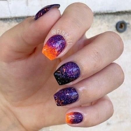 Gelish Colors, Holidays Nails, Fingernail Art, Revel Nail Dip Powder, Holloween Nails, Bunny Nails, Halloween Acrylic Nails, Pick Your Poison, Goth Nails