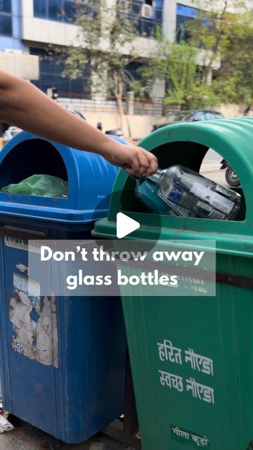 Cool Things To Do With Glass Bottles, Bottle Recycling Ideas, Recycling Process, Glass Bottles Art, Poetry Art, Green Bottle, Recycled Bottles, Bottle Art, Together We Can