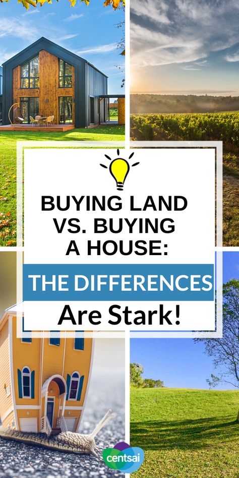 Buying Land To Build A House, Buy Land Cheap, Land To Build A House, Purchasing Land, Land Purchase, Buying Land, Investing In Land, House Buying, Sweat Equity