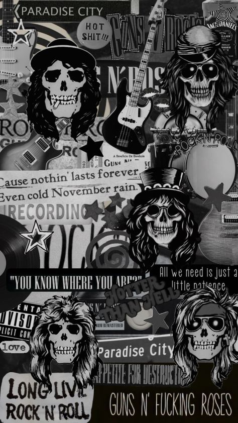 #gunsnroses Cold November Rain, Rock N Roll Art, Rock Band Posters, November Rain, Dave Mustaine, Hello Kitty Aesthetic, Rose Background, Band Wallpapers, Axl Rose