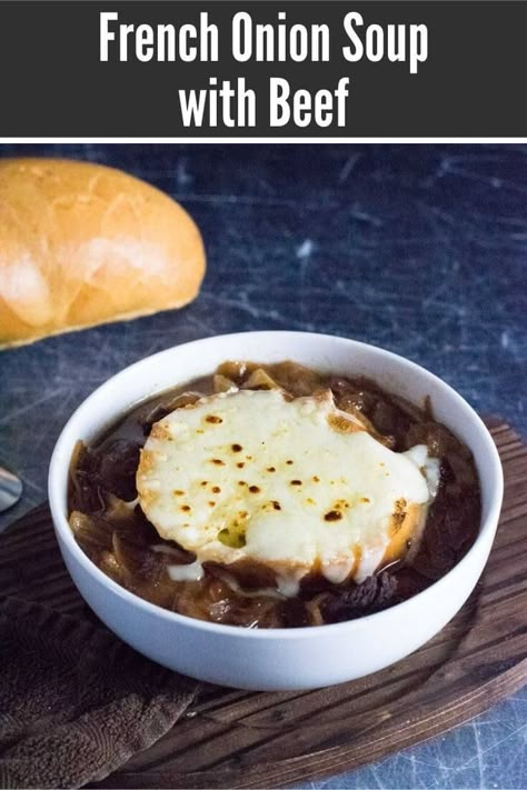 French Onion Soup With Beef Tips, The Best French Onion Soup, Onion Soup With Beef, Soup With Shredded Beef, French Onion Soup With Beef, French Onion Soup Beef Tips, French Onion Beef Noodle Soup, Beef French Onion Soup, Beef Tips French Onion Soup Crock Pot