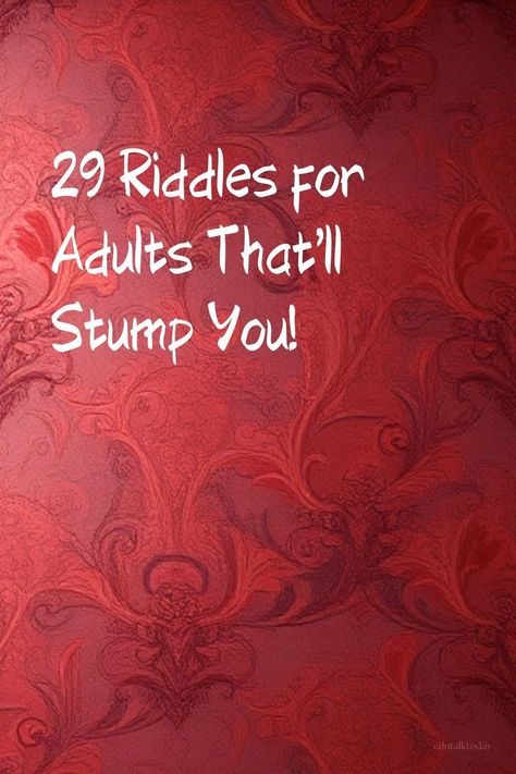 Challenge yourself with these riddles for adults that are sure to stump you. These tricky puzzles are perfect for testing your mental agility. Christmas Riddles For Adults, Riddles For Adults, Best Riddles, Christmas Riddles, Tricky Riddles, Christmas Scavenger Hunt, Funny Riddles, Best Riddle, Christmas Trivia