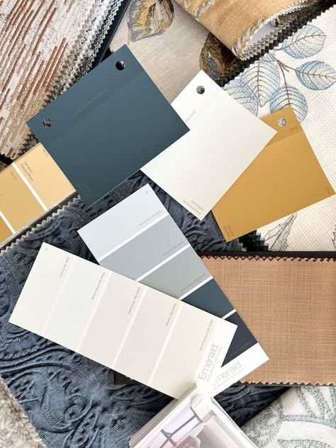 Classic Colors, Timeless Style: Sherwin-Williams Rain Cloud & Bosc Pear - Perfecting Places Painting A Tray Ceiling, Sherwin Williams Rain, Palette Organizer, Classic Color Palette, Curated Decor, Sherwin Williams Colors, Sherwin Williams Paint Colors, Paint Color Palettes, Rain Cloud