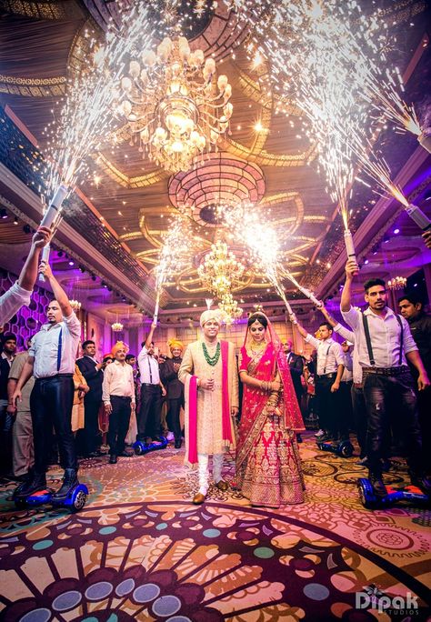 Couple Entry Ideas, Groom Entry Ideas, Couple Entry, Fire Wedding, Wedding Entry, Groom Entry, Bridal Entry, Bride Entry, Indian Wedding Planner