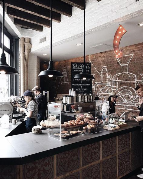 melissa male on Instagram: “coffee shop scenes. can't wait to be back in nyc this coming weekend! also, for those of you attending my madewell event, i'll see you tomorrow! hope you all have a wonderful day, loves! ☕| #coffeeshopcorners #tobysestate #strangersinmyfeed” Breakfast Shop, Cafe Interiors, Summit Lake, Small Coffee Shop, Cute Cafe, Coffee Shop Design, Lady Fashion, Cafe Shop, Coffee Cafe