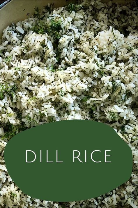 Persian Dill Rice Recipe, Emergency Meals, Middle Eastern Rice, Dill Rice, Veggies And Chicken, Roast Veggies, Dried Dill, Dill Recipes, Drying Dill