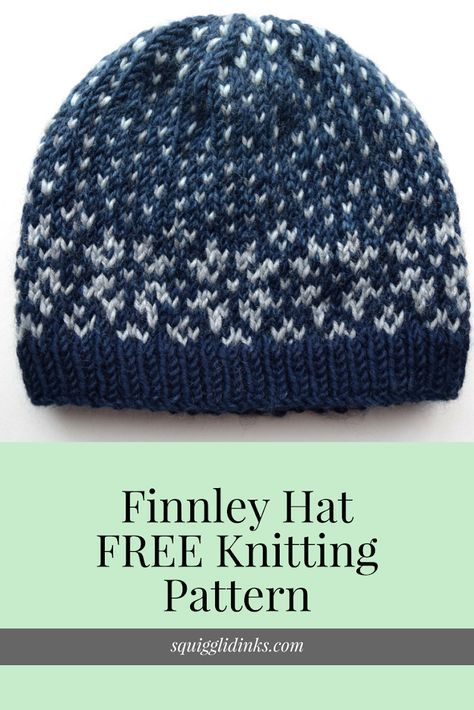 Fair Isle Knitting Patterns Free, Knitting Fair Isle, Fair Isle Hat Pattern, Scarfie Yarn, Free Fair, Fair Isle Hat, Hat Patterns Free, Knitting Patterns Free Hats, Ombre Yarn