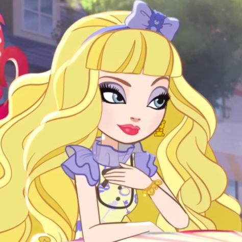 ever after high icon, ever after high pfp, eah, blondie lockes icon, blondie lockes pfp Ever After High Blondie Locks, Eah Pfp, Ever After High Pfp, Blondie Lockes, Abbey Cowen, High Pfp, Lizzie Hearts, Lock Icon, Monster High Art