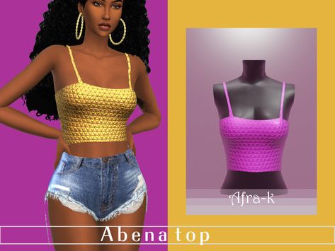 4 Piercings, Sims 4 Piercings, Ruffle Outfit, Bodice Top, Los Sims, Houndstooth Skirt, Cc Sims, Sims 4 Clothing, Sims 4 Cc