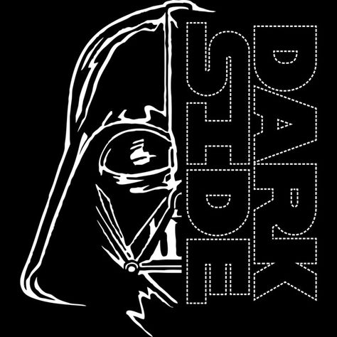 Welcome To The Dark Side Star Wars, Darth Vader Vector, Bleach Printing, Starwars Design, Dark Vader, Cricut Projects Easy, Star Wars Shirt, Dark Side Star Wars, Star Wars Design