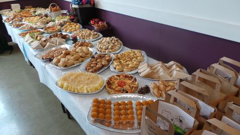 Christening Buffet Christening Buffet Ideas, Christening Food Ideas, Baptism Luncheon Ideas, Christening Food, Food Table Ideas, Baptism Food, Party Buffet Table, Luncheon Ideas, Christening Ideas