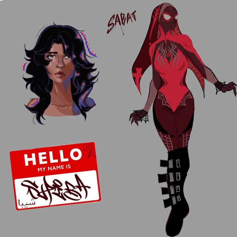 Atsv Concept Art Book, Spiderman Persona Oc, Goth Spidersona, Spiderman Oc Suit Female, Spidersona Suit, Spidersona Design, Atsv Oc, Female Spidersona, Spider Ideas