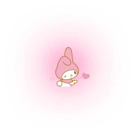 My Melody Pp, My Melody Aesthetic Pfp, My Melody Aesthetic Icon, My Melody Widget, May Melody, Face Aesthetic, Sanrio Wallpaper, Easy Drawings Sketches, Hello Kitty Pictures