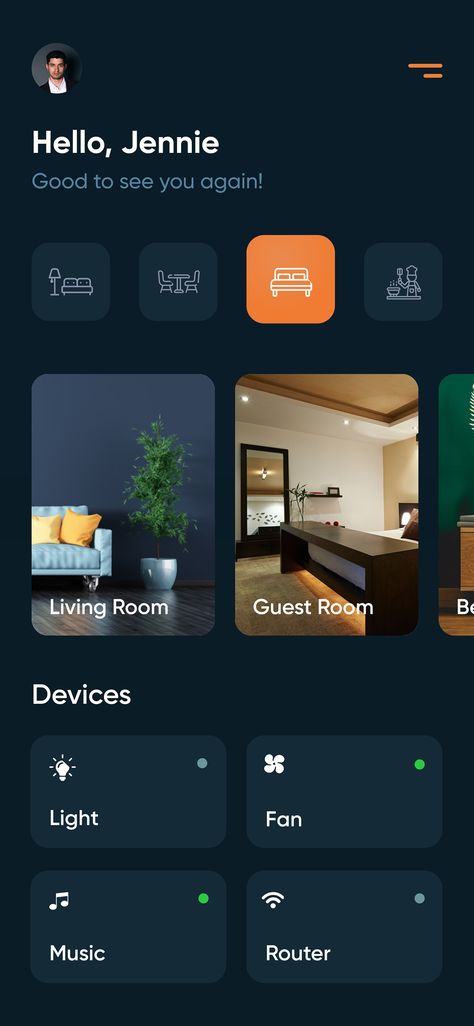 Hotel App Design, Smart Home App Design, Smart Home Design Ideas, Energy App, Smarthome App, Smart Home Ideas, Smart Home Lighting, Smart Home Dashboard, Health App Design