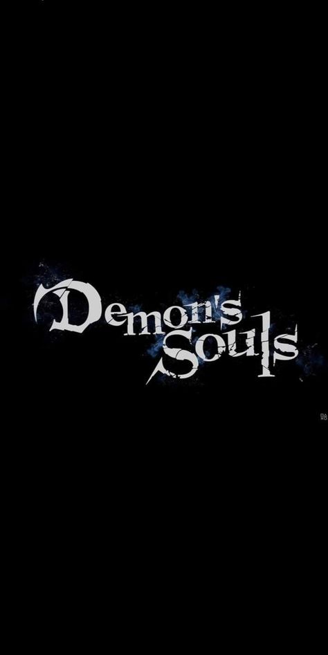 Demon's Souls Wallpaper Videogames Wallpaper, Souls Wallpaper, Demon's Souls, Game Font, Soul Game, Demon Souls, Logo Wallpaper, Dark Souls, Black Wallpaper